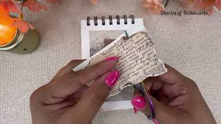 ASMR  Creative Journal With Me  Paper amp Crinkle sounds  No Talking [upl. by Kappenne]