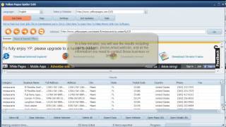 Yellow Pages Spider Lead Generation Tool [upl. by Sikes]