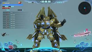 Phenex Unicorn Gundam 03  Every Unique Action EX and Option  Gundam Breaker 4 [upl. by Yesnek]