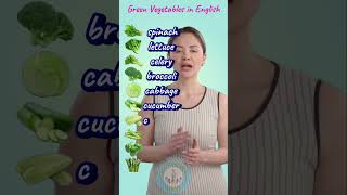 Green Vegetables for ESL Kids  Learn Vagitable Vocabulary in English  Fun Kids English shorts [upl. by Tabor952]