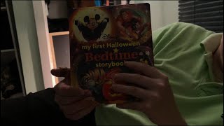 ASMR 📙Book Reading Whisper Halloween Whispering Spooky Childrens Stories [upl. by Daffodil]