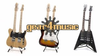 Gear4music Double Neck Guitars [upl. by Hgiel988]