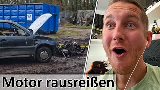 Motor während der FAHRT ausbauen Oder eher rausreißen  M4cM4nus reagiert [upl. by Siger]