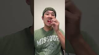 Eating one Carolina Reaper a day day 8 [upl. by Viens468]