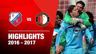 ONTSNAPPING in minuut 909  Highlights FC Utrecht  Feyenoord  Eredivisie 20162017 [upl. by Schechter]