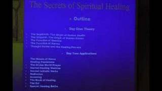 TheSecrets of Spiritual Healing  Part II [upl. by Ameer]