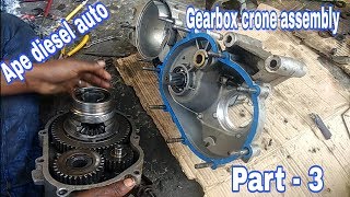 Ape diesel auto gearbox crone assembly part  3 [upl. by Anitnelav]