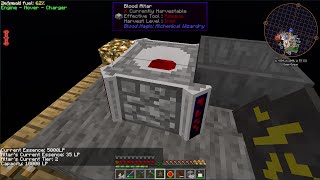 Minecraft Agrarian Skies 2 Ep 43  Blood Magic [upl. by Aleda989]