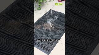 PAYDAN FOOT MAT DOOR MAT WHOLESALE RUBBER HOLOW MAT BLACK MAT MAIN DOOR ENTRANCE MAT [upl. by Yreva]