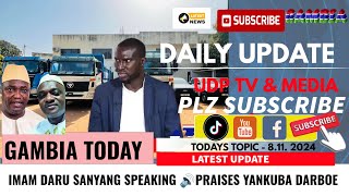 IMAM DARU SANYANG SPEAKING 🔊PRAISES YANKUBA DARBOE [upl. by Staten]