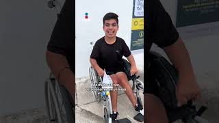 Multan a joven en silla de ruedas al estacionarse en lugar para discapacitados en Cancún [upl. by Giguere]