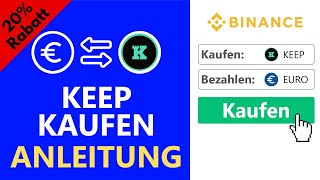 Keep Network KEEP kaufen ANLEITUNG ✅ SchrittfürSchritt 008 Gebühren [upl. by Yob626]