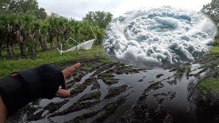 HURRICANE Milton Headed Straight for Hunting Camp Hog Hunt Part 1 [upl. by Glover294]