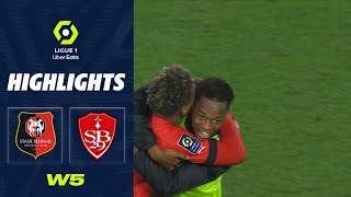 STADE RENNAIS FC  STADE BRESTOIS 29 3  1  Highlights  SRFC  SB29  20222023 [upl. by Saint]