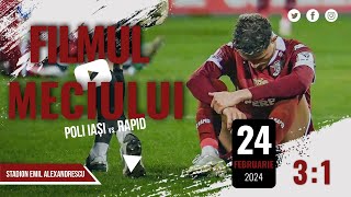 Poli Iasi  RAPID 31  Filmul Jocului 27 [upl. by Merchant]