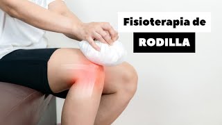 FISIOTERAPIA DE RODILLA [upl. by Annavas]