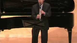 Rachmaninoff Vocalise on clarinet [upl. by Chapa]