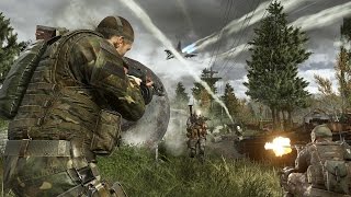 Call of Duty Modern Warfare Remastered  Team Deathmatch Gameplay on Overgrown [upl. by Auoh]