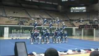 Trinitys Cheerleaders are 2013 OASSA Division III Mount Cheerleading State Champions [upl. by Nomal84]