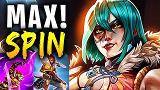 Caspian Spin To Win Max Movement  Paladins Gameplay Build [upl. by Ennahgiel]