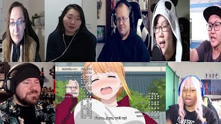 MIERUKO CHAN EPISODE 12 REACTION MASHUP [upl. by Kwan]