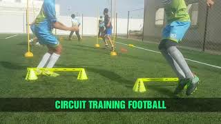 CIRCUIT TRAINING FOOTBALL [upl. by Portuna529]