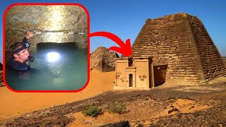 The Underwater Tomb Of A Powerful Pharaoh Discovered By Divers Exploring A 2300YearOld Pyramid [upl. by Bradney]