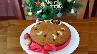 Christmas special PLUM CAKEsimple and easyNon alcoholicNo oven Plum cake recipe in Malayalam [upl. by Rosalynd]