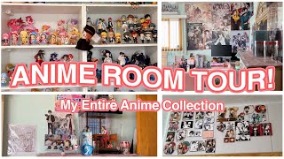 Im MovingSpontaneous Anime Room Tour [upl. by Ornie492]