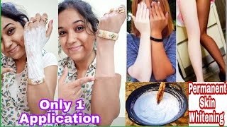 100 Effective 1 Day Challenge Skin Brightening at Home  skin lightening Best Remedy [upl. by Krakow]