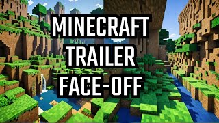 Minecraft Trailer Fan made Vs Studio Made [upl. by Ileane]