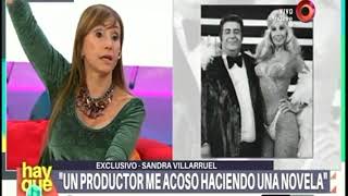 Sandra Villarruel confesó que la acosaron mientras grababa quotPerla Negraquot [upl. by Ayel370]