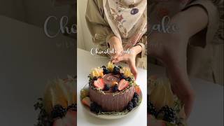 Chocolate 🍫 cake🎂 with Chocolate Frosting [upl. by Given]