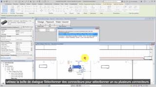 17 Nouveautés REVIT 2018  MEP  Ajout de connexions analytiques en Hydro [upl. by Bennion]