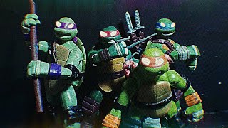 TMNT stop motion shell shocked S1E1  Rise of the Turtles [upl. by Richie]