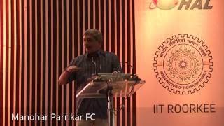 Mr Manohar Parrikar Defence Minister in IIT Roorkee Told first time he spent 65 Years in IIT [upl. by Keith]