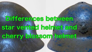 WW2 Differences between star vented helmet and cherry blossom helmet [upl. by Sigismundo651]