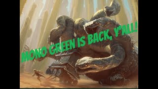 Mono Green is Back YallMONO GREEN AGGROOTJSTANDARDMTG ARENA [upl. by Namhar699]