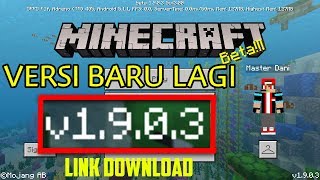 UPDATE MINECRAFT 1903  KEREN BANGET DAH [upl. by Gnouhc439]