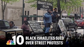 Philly Store Owners Sue Black Israelite Group Over Street Protests [upl. by Annoet]