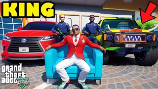 Franklin Become THE KING OF LOS SANTOS in GTA 5 [upl. by Eveline515]