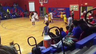 Quitman County Girls vs Calhoun  CHS 201617 [upl. by Amalee]