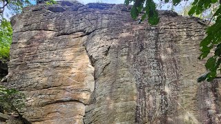 Currahee Mountain Brick Wall Rappel and Ascend [upl. by Irmina]