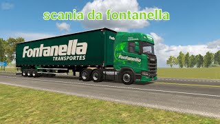 Scania R450 da fontanella no sider 🇧🇷⚡ [upl. by Pool75]