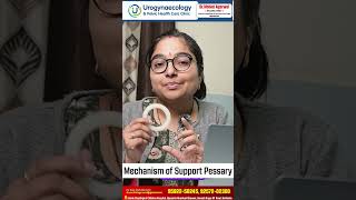 quotDiscovering the power of Mechanism of Support Pessary in pelvic floor care with Dr Mohini Agarwal [upl. by Ativak412]