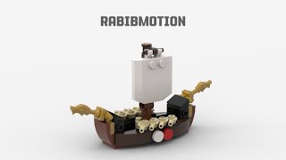 LEGO Viking Ship 11978 – Easy Digital Build in Bricklink Studioquot [upl. by Amairam]