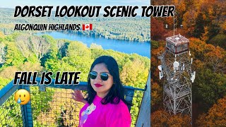 Dorset lookout Tower 2024  Algonquin highlands  No Fall colours  September 27 autumn travel [upl. by Neroc842]