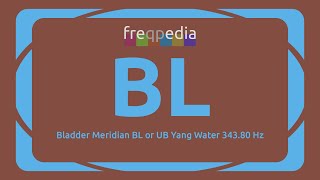 Bladder Meridian BL Yang Water 34380 Hz [upl. by Yraek212]