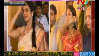 Heroine Sridevi At Ramcharans Marriage [upl. by Dub]