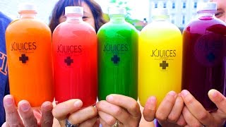 JK Juices Organic Cold Pressed Juice  Kickstarter [upl. by Van908]